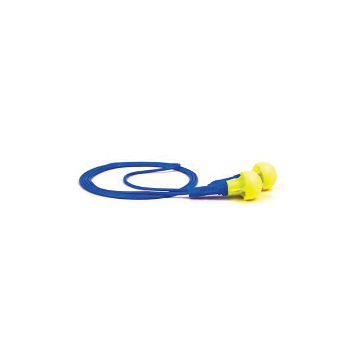 3M™ 080529-18001 E-A-R Push-Ins Corded Push-to-Fit Ear Plug, Pod, Universal, 28 dB Noise Reduction, Yellow,  (100/BX) (Per Box)