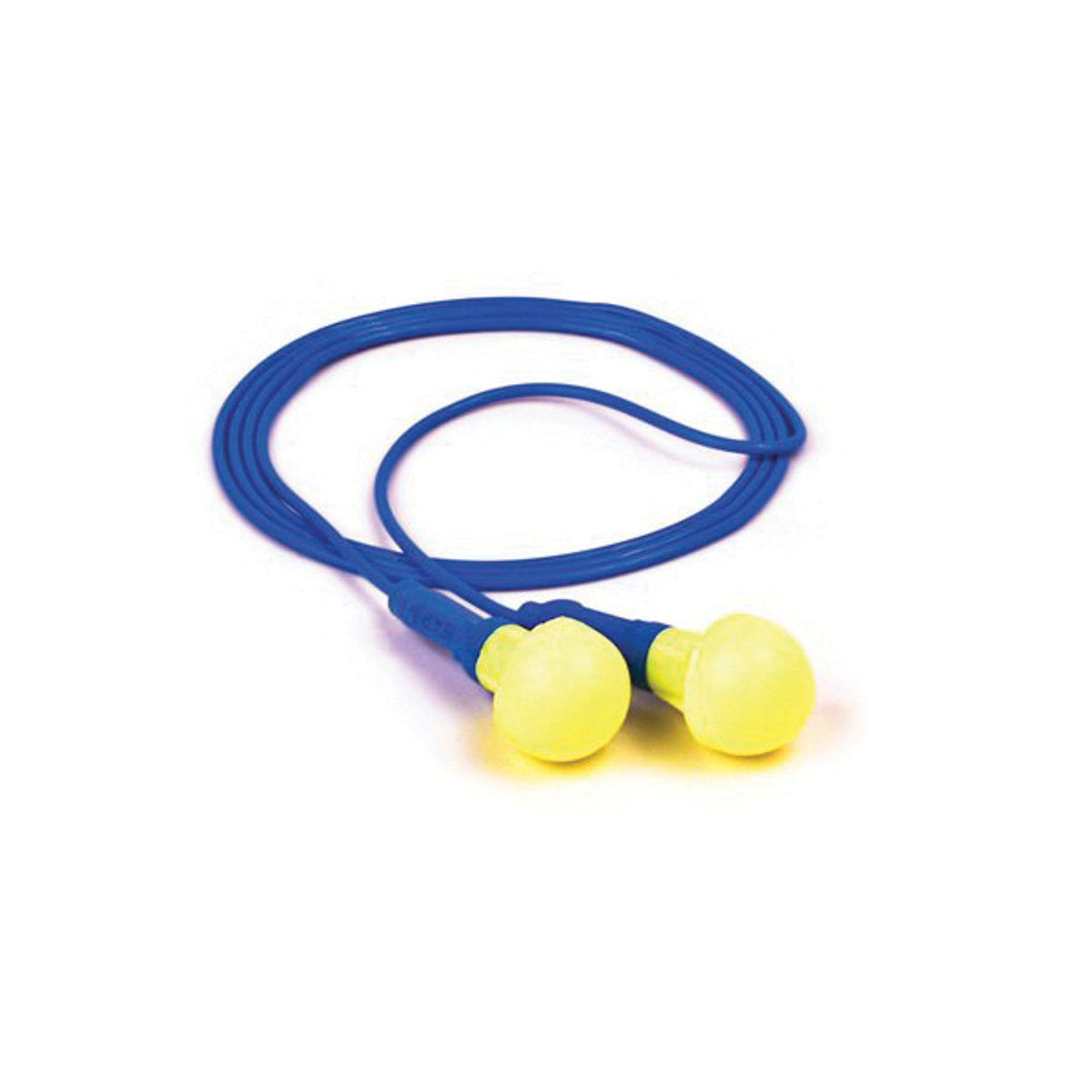 3M™ 080529-18001 E-A-R Push-Ins Corded Push-to-Fit Ear Plug, Pod, Universal, 28 dB Noise Reduction, Yellow,  (100/BX) (Per Box)