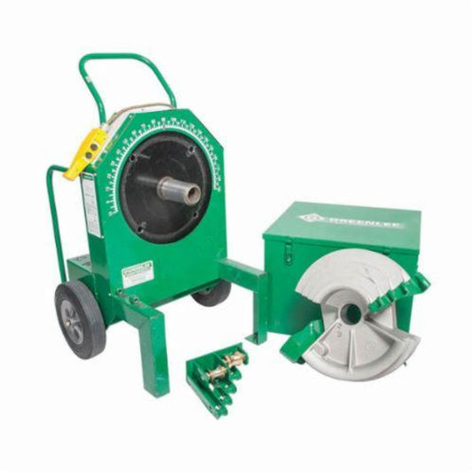 Greenlee 555RSC GFCI Protected Receptacle Electric Classic Bender, 1/2 to 2 in Capacity, 120 VAC, PVC Coated Housing