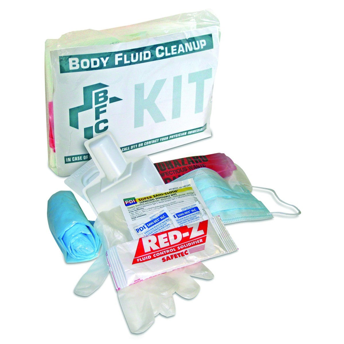 Honeywell Small Poly Bag North® Body Fluid Clean-Up Kit