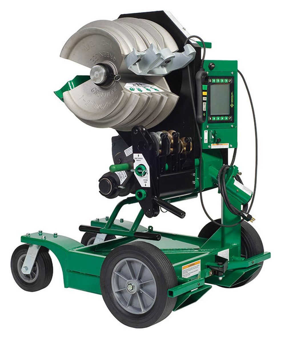 Greenlee® IntelliBender® 855GX Electric Programmable Conduit Bender, 3/4 to 2 in Rigid, 1 to 2 in EMT Capacity, 120 VAC