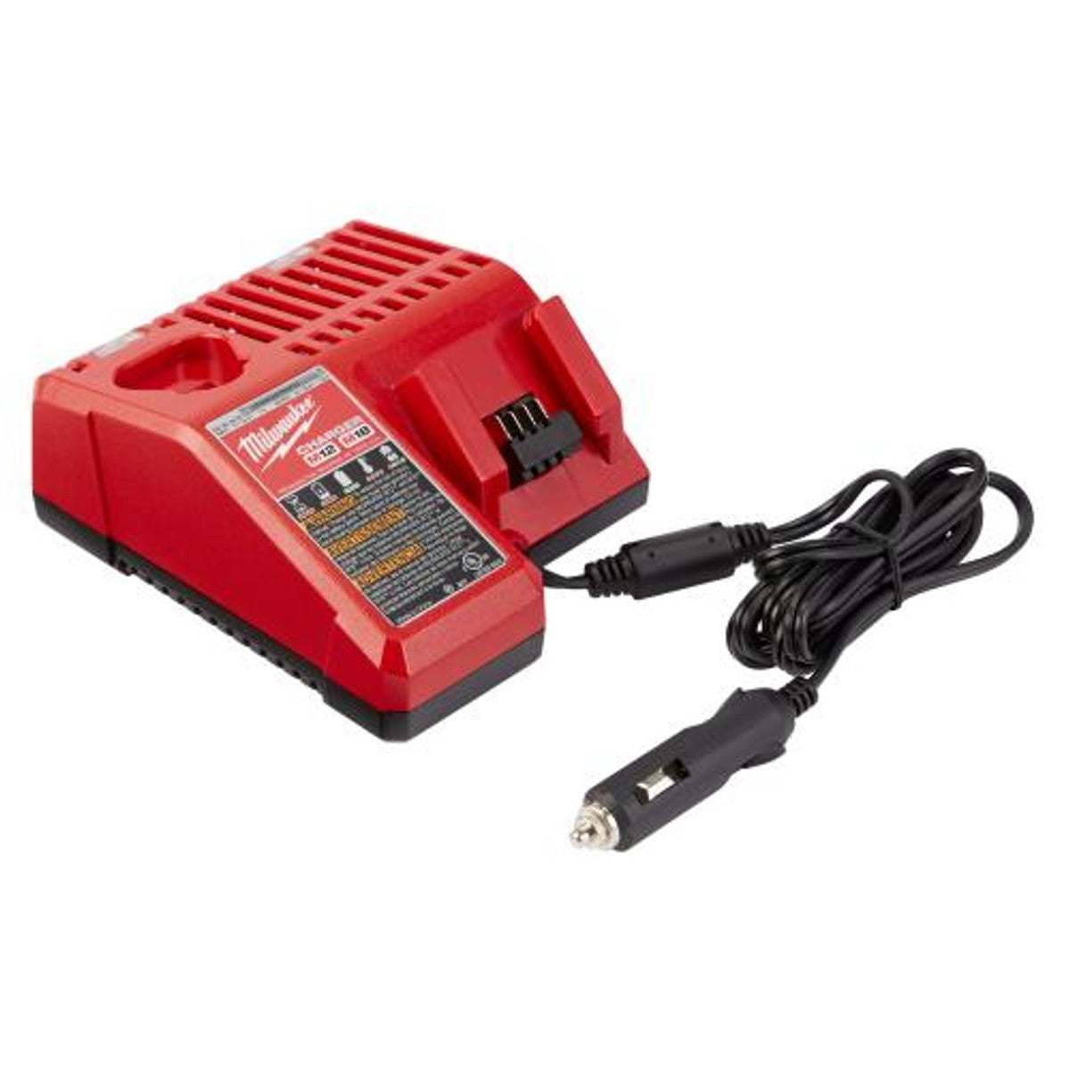 Milwaukee 48-59-1810 M12 and M18 12V / 18V Li-Ion Multi-Voltage DC Vehicle Battery Charger