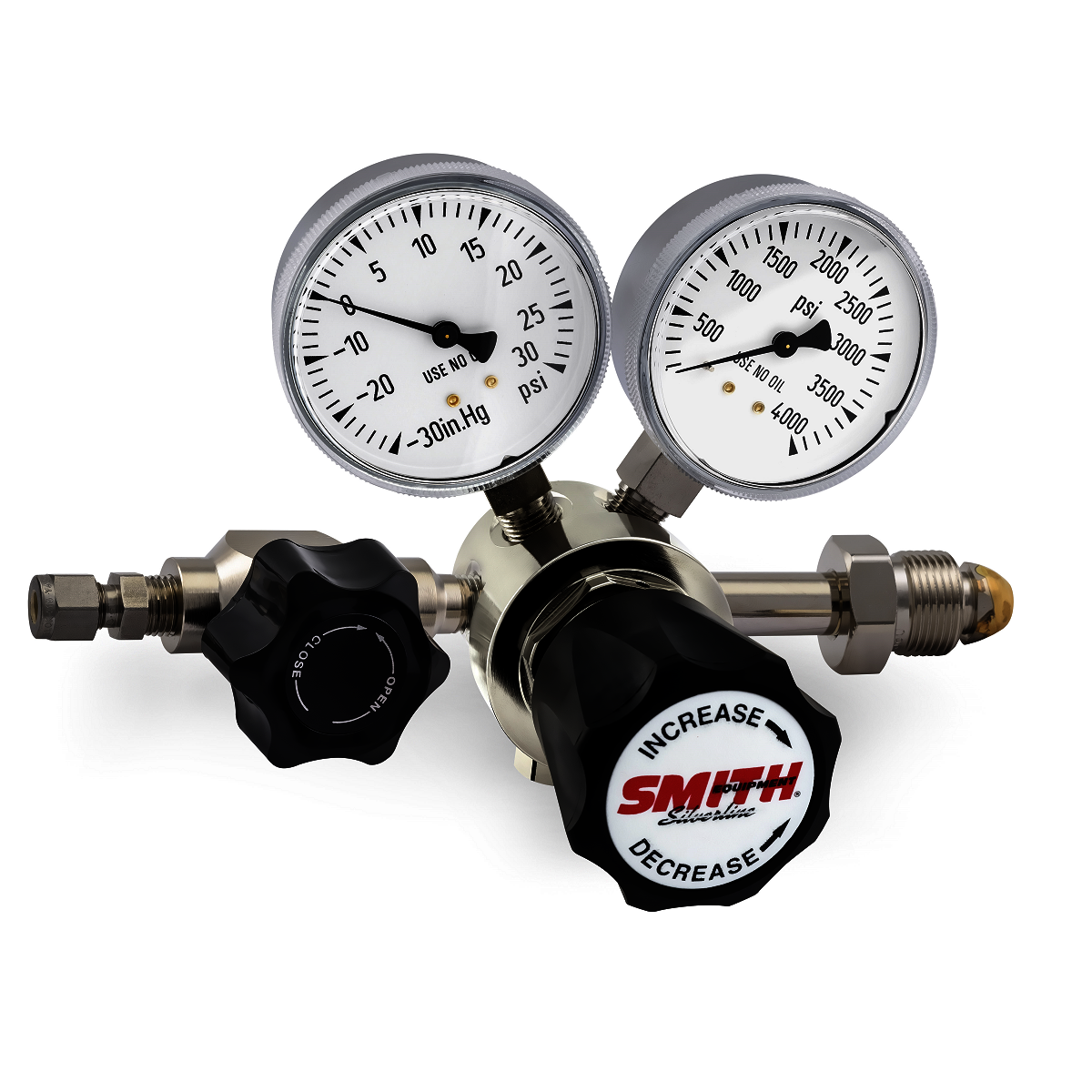 Miller® Smith® Single-Stage Argon, Helium, and Nitrogen Specialty Gas Regulator, CGA-580