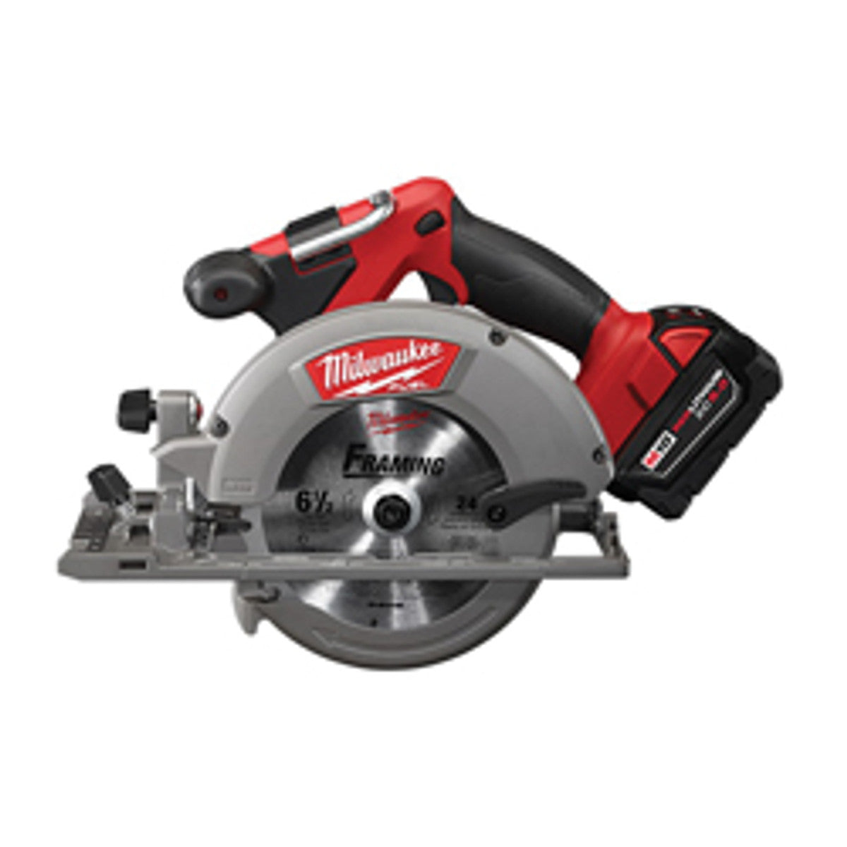 Milwaukee 2730-21 M18 FUEL™ Brushless 6-1/2" Circular Saw Kit with (1) 5.0Ah Battery, Charger and Tool Bag