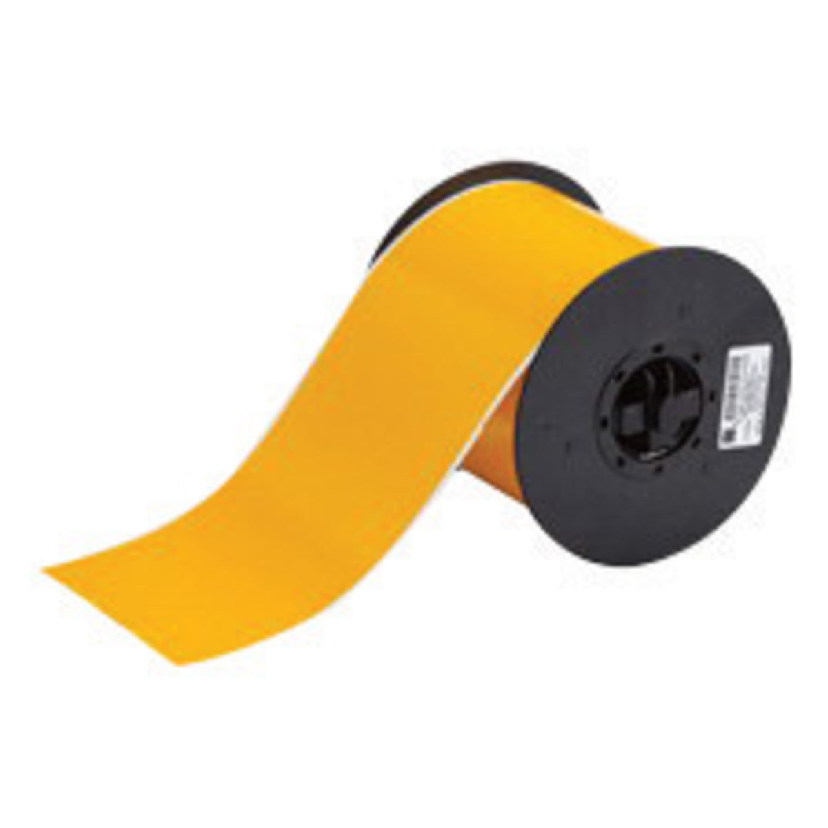 Brady® 4" X 100' Yellow B30 Permanent Acrylic Vinyl Label (100 ft Per Cartridge)