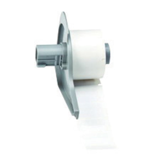 Brady® 3/4" X 1" White/Clear BMP®71 Flame-Retardant/Self-Laminating Vinyl Label (250 Per Roll)