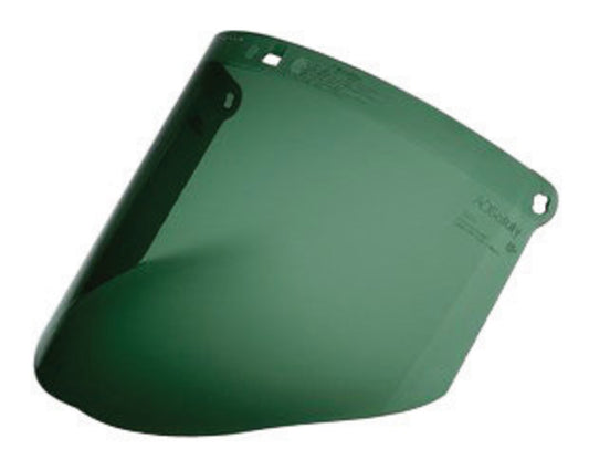 3M™ 9" X 14 1/2" X .075" Green Polycarbonate Faceshield Window