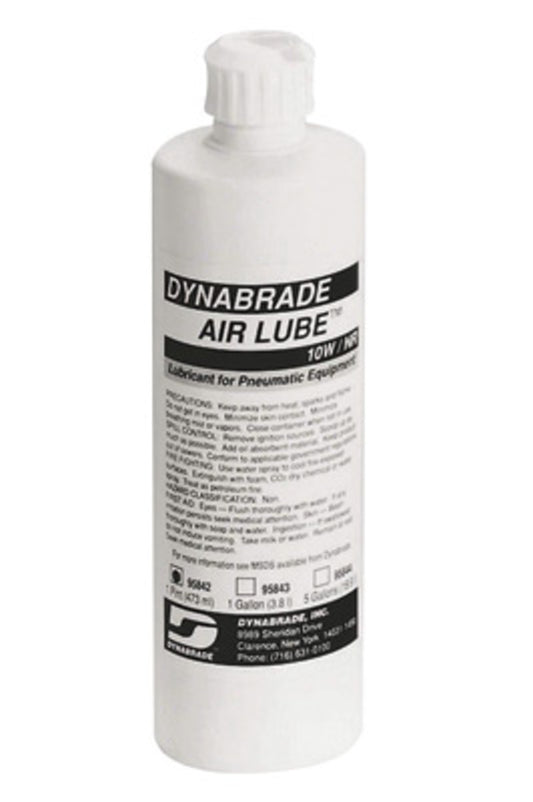 Dynabrade® Amber 1 Pint Bottle Air Lube Oil