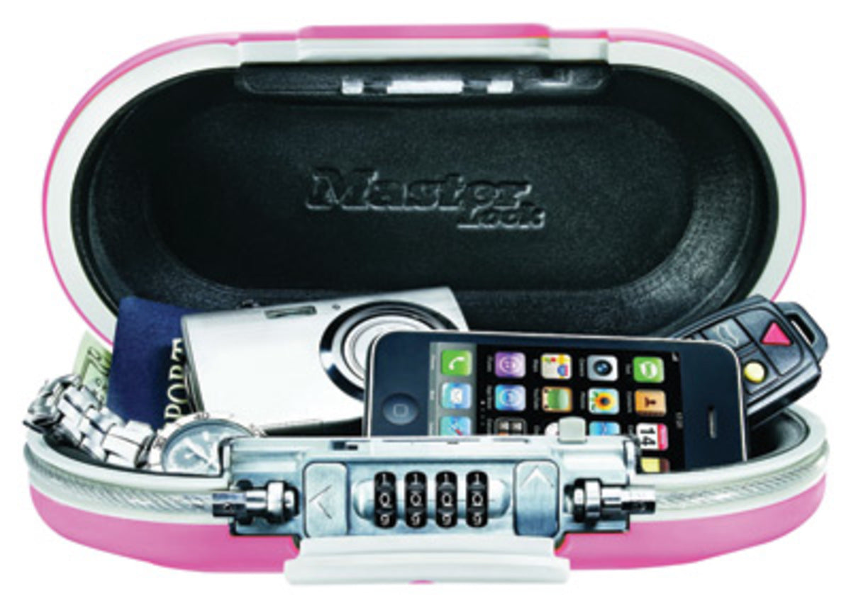 Master Lock® Pink Portable Key Safe