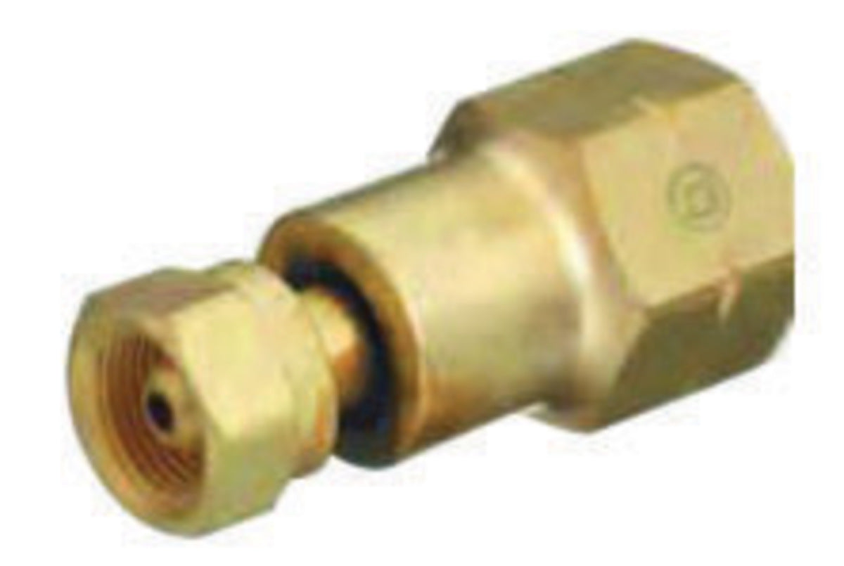 Western CGA-200 MC X CGA-510 Brass Cylinder To Regulator Adapter