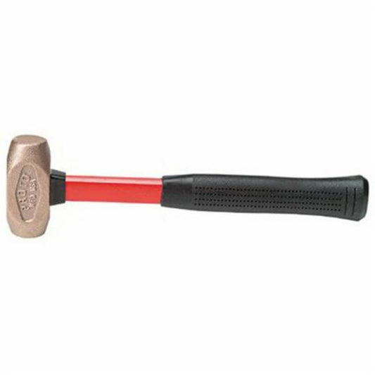 Proto J1430G  1-1/2 lb. Non-Sparking Brass Sledge Hammer, 12" OAL