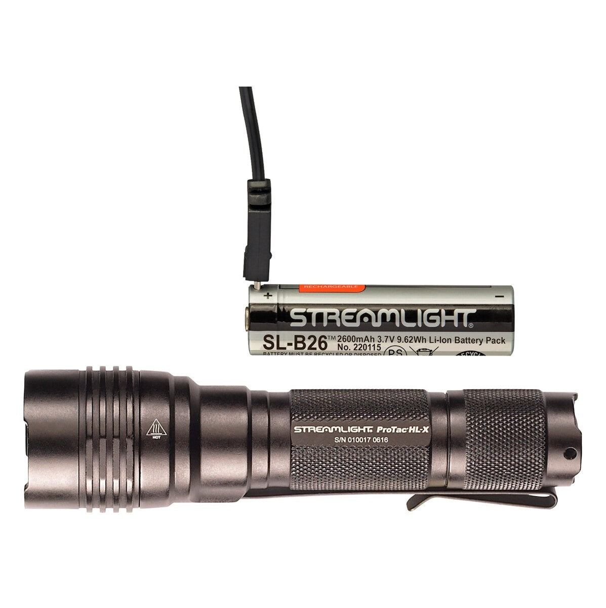 Streamlight® ProTac® HL-X Lithium Ion Flashlight (1 Per Package)