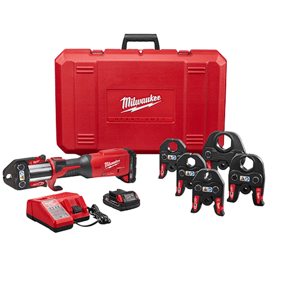 Milwaukee 2922-22 M18™ FORCE LOGIC™ Press Tool w/ ONE-KEY™ w/ 1/2"-2" CTS Jaws