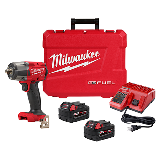 Milwaukee 2962P-22 M18 FUEL™ 1/2 " Mid-Torque Impact Wrench w/ Pin Detent Kit