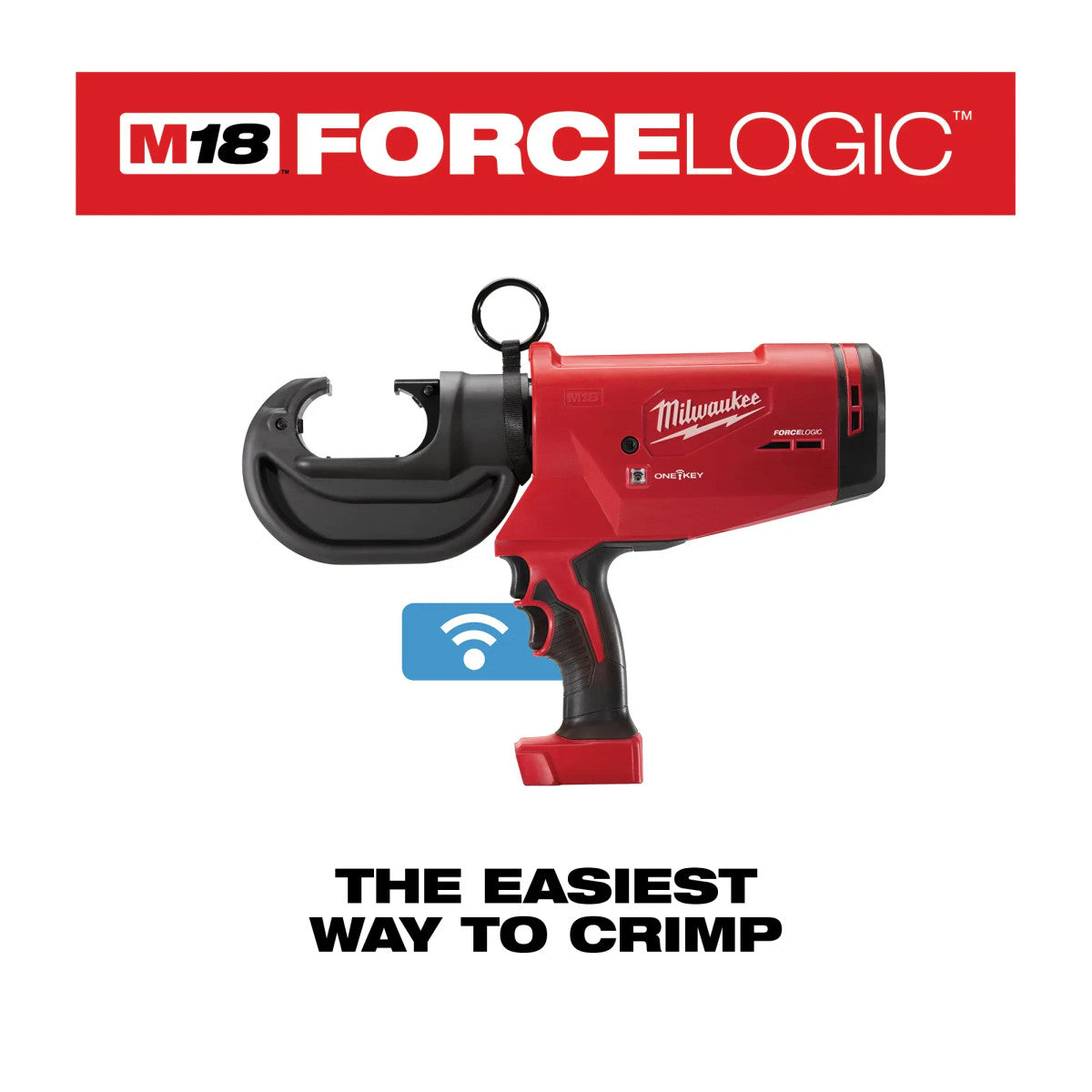 Milwaukee 2778-20 M18™ FORCE LOGIC™ 12 Ton Utility Crimper (Tool Only)